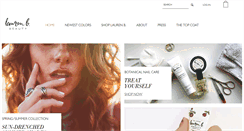 Desktop Screenshot of laurenbbeauty.com